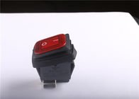 Schwarzer Fackel-Taschenlampe 2 Pin-Hebelschalter, wasserdichter Momentandrucktastenschalter