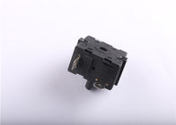 Drehschalter der quadratischen ABS-hohen Leistung, Staub-Beweis 5 Pin-Drehschalter-kundengebundene Farbe