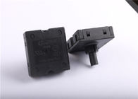 Schwarzer Befeuchter-Drehwähler-Schalter-hoher Schaltungs-Sicherheitsfaktor 6x6x9.5mm